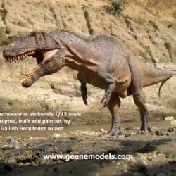 Acrocanthosaurus by Galileo Nunez
