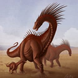 Amargasaurus by Kaek Starkiller
