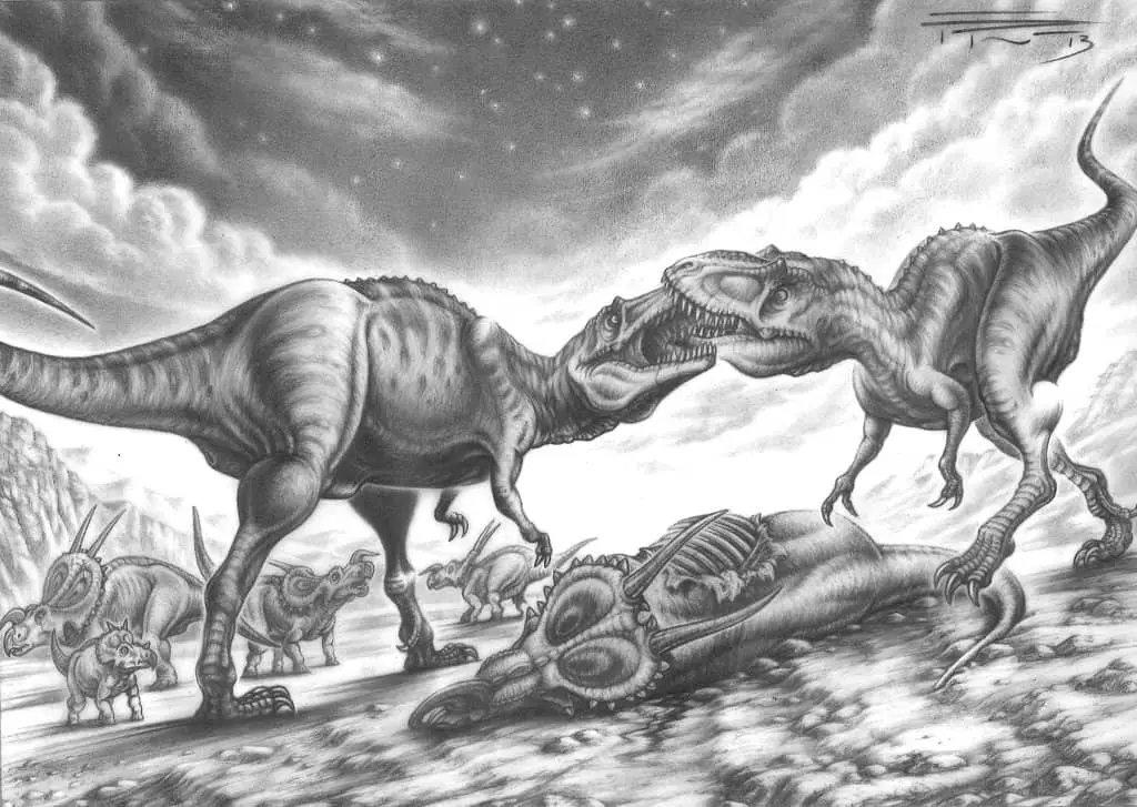 Daspletosaurus by Fabio Pastori