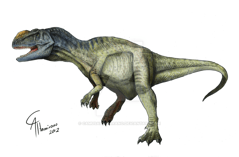 Metriacanthosaurus by Camus Altamirano