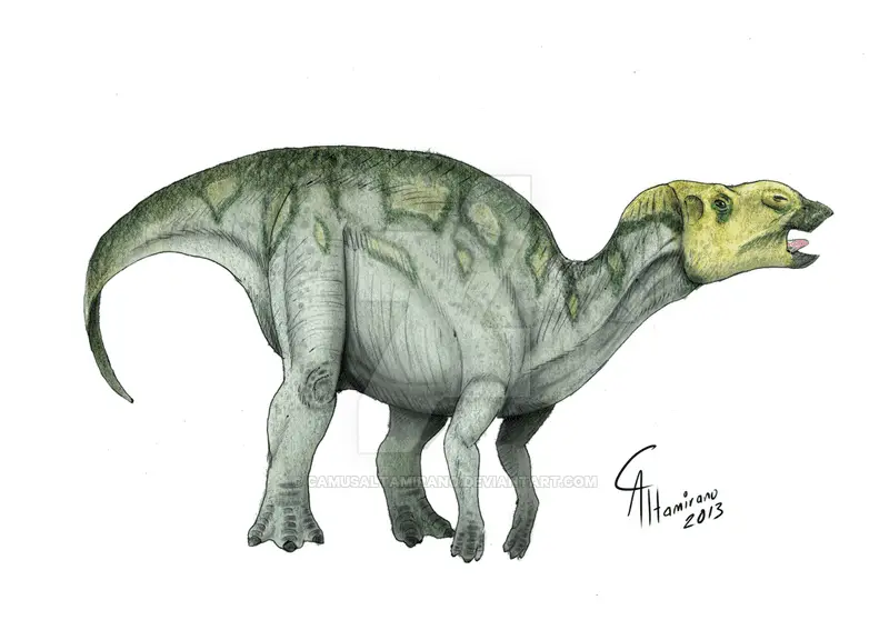 L'Hadrosaure 409_hadrosaurus_camus_altamirano