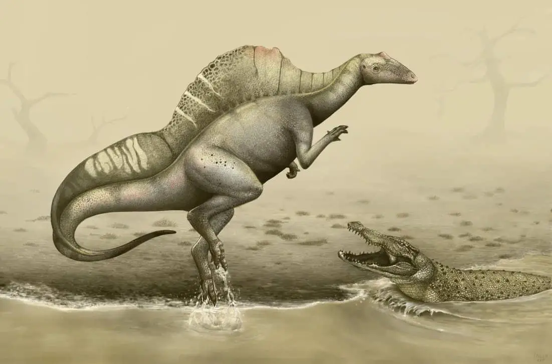 Ouranosaurus by Roman Ilyin