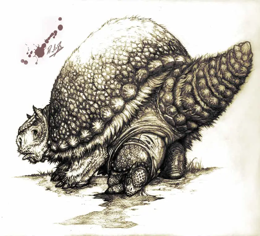 Glyptodon by Rodrigo Vega
